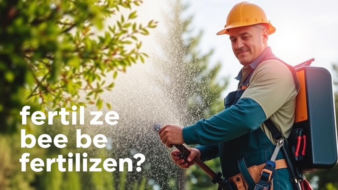 How often should trees be fertilized?