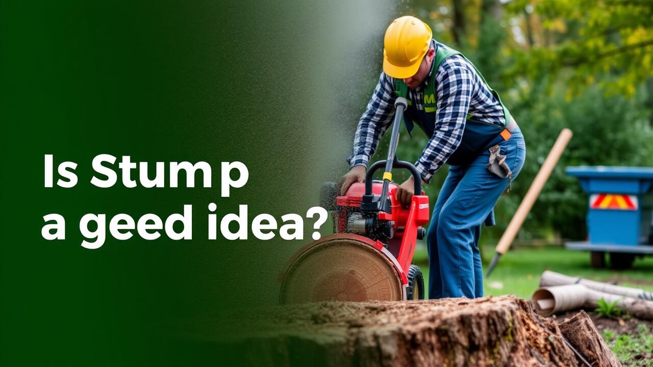 Is stump grinding a good idea?