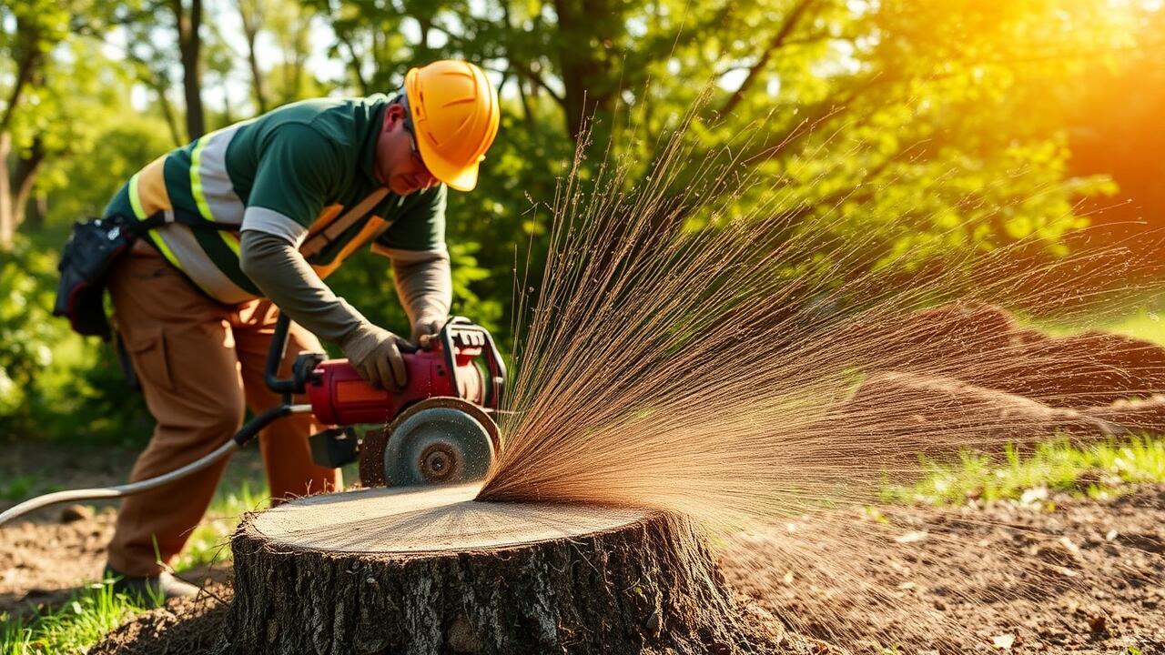 What are the pros and cons of stump grinding?