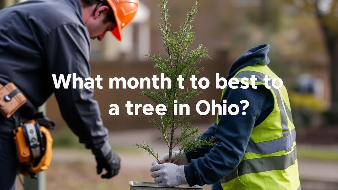 What month is best to plant a tree in Ohio?