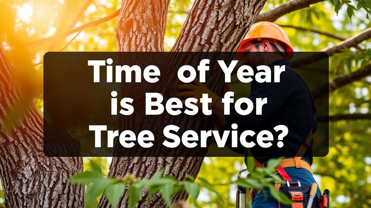 What time of year is best for tree service?